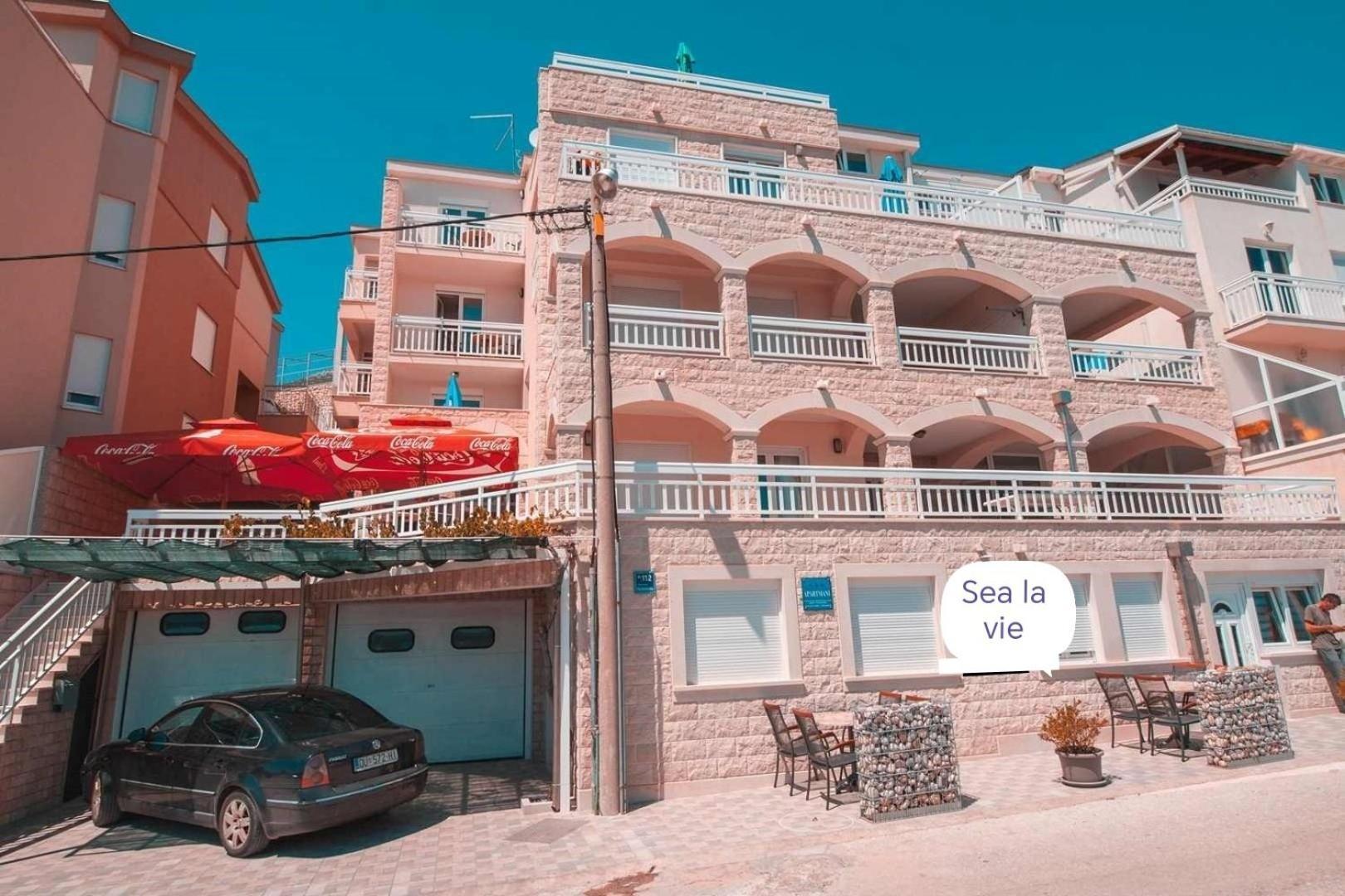 Villa Raguz Sa Privatnom Plazom I Garazom Neum Exterior photo